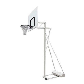 Trụ bóng rổ cố định DA-06 – bảng kính cường lực có điều chỉnh độ cao
