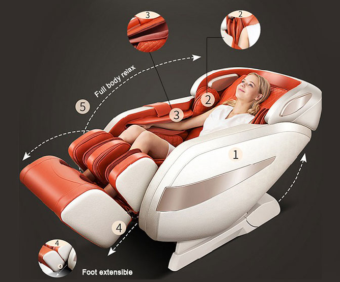 Ghế massage Sakura 5D Pro là thiết bị chăm sóc sức khỏe cho gia đình tuyệt vời.