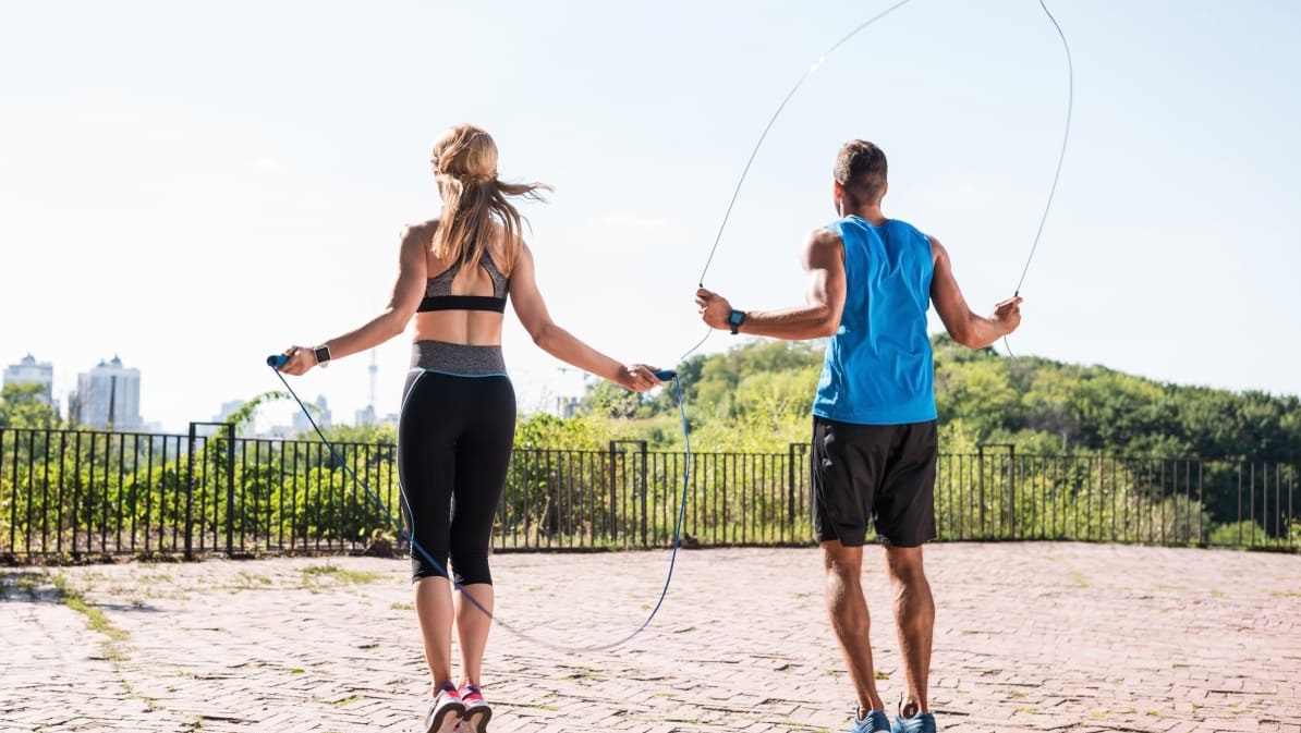 Nhảy dây đúng cách giúp tăng hiệu quả tập luyện và tránh chấn thương xảy ra