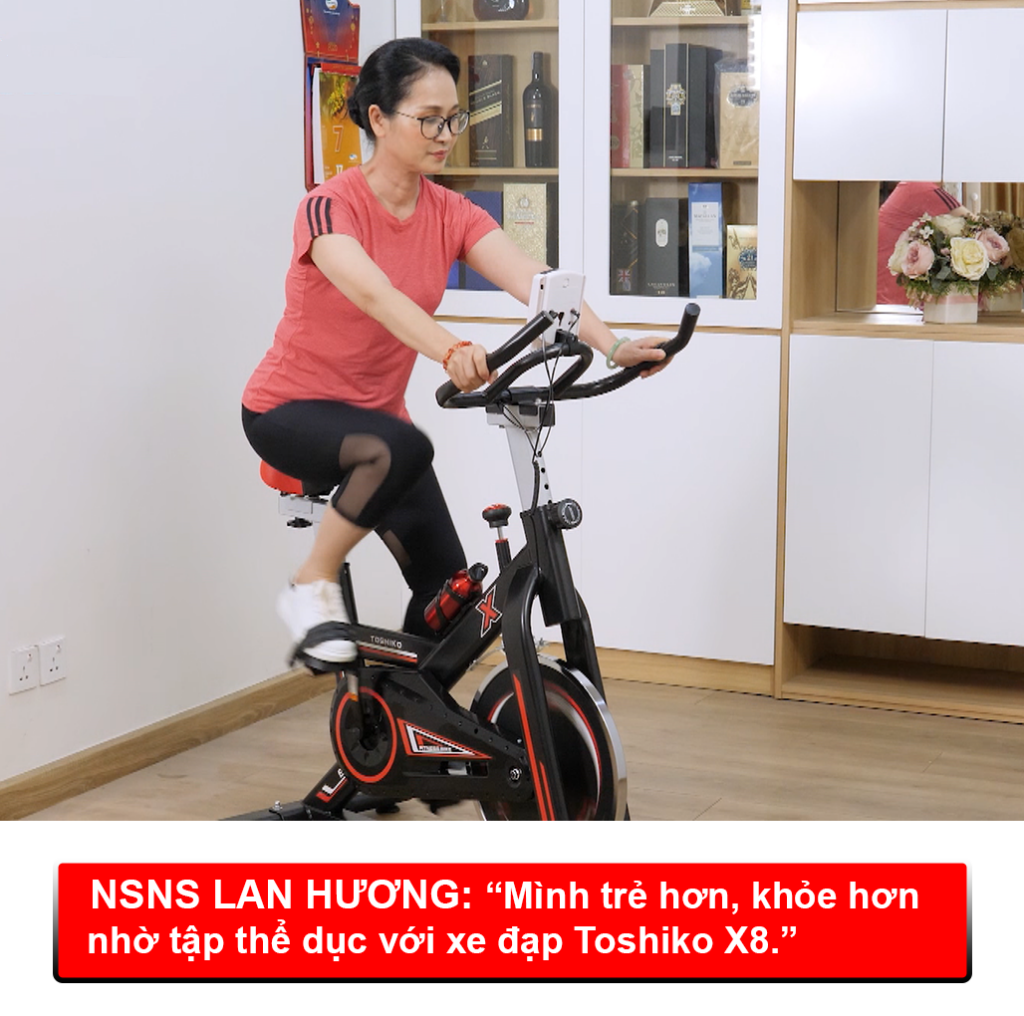 Đạp xe thể dục tại nhà cho hiệu quả sức khỏe như đạp xe thể dục ngoài trời đã được các chuyên gia kiểm nghiệm và công nhận.