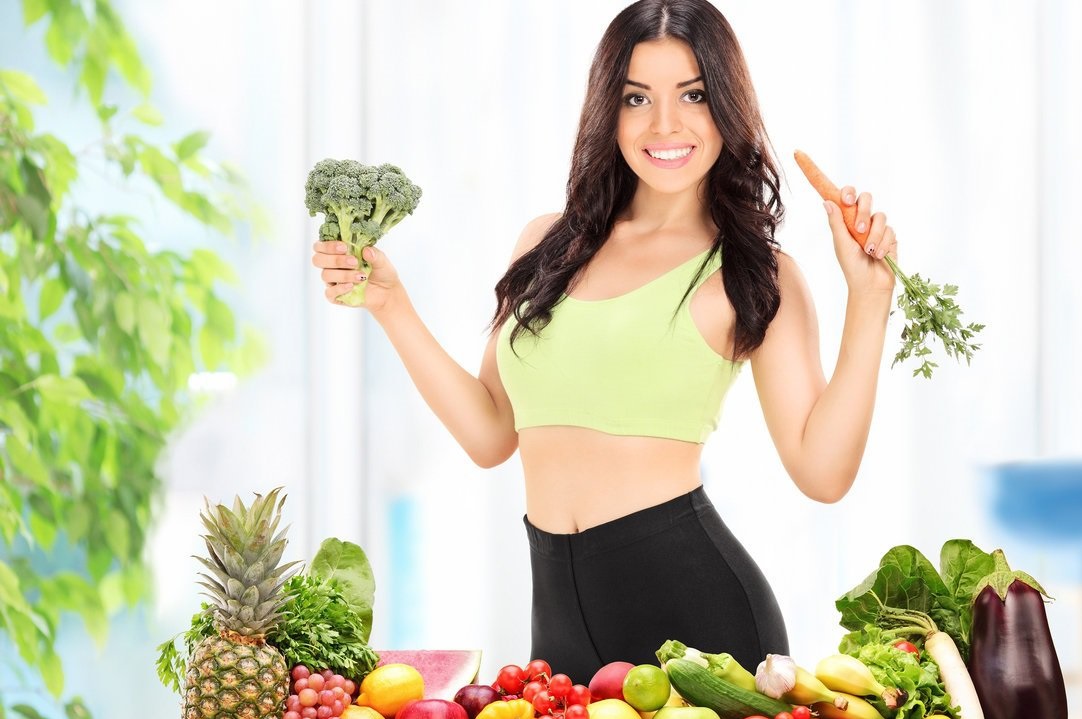Bổ sung rau xanh và hoa quả vào thực đơn ăn uống giúp giảm mỡ thừa tại bắp đùi hiệu quả