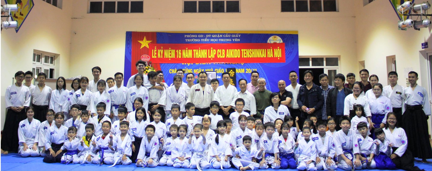 Câu lạc bộ Aikido Hà Nội đã có hơn 16 năm thành lập