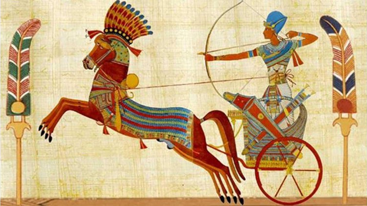 Cung và mũi tên xuất hiện trong văn hoá Ai Cập từ thời kỳ Tiền Triều đại Ai Cập