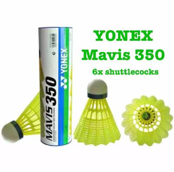 1 hộp Yonex Mavos 350 có 6 quả cầu lông