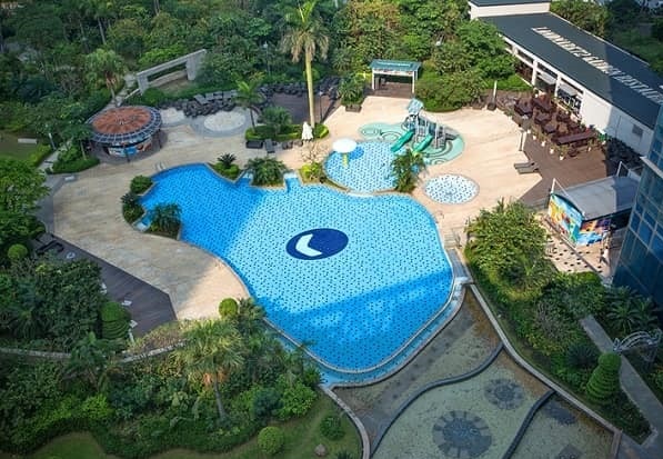 Bể bơi Keangnam Garden Pool