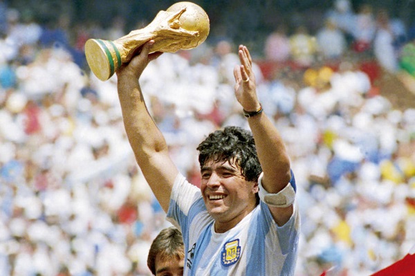 Diego Maradona cầu thủ tài năng nhất trong lịch sử bóng đá