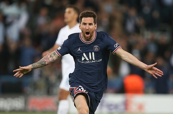 Messi trong màu áo PSG