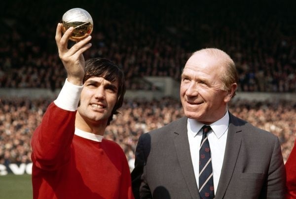 George Best giành Quả bóng Vàng châu Âu 1968 khi mới 22 tuổi