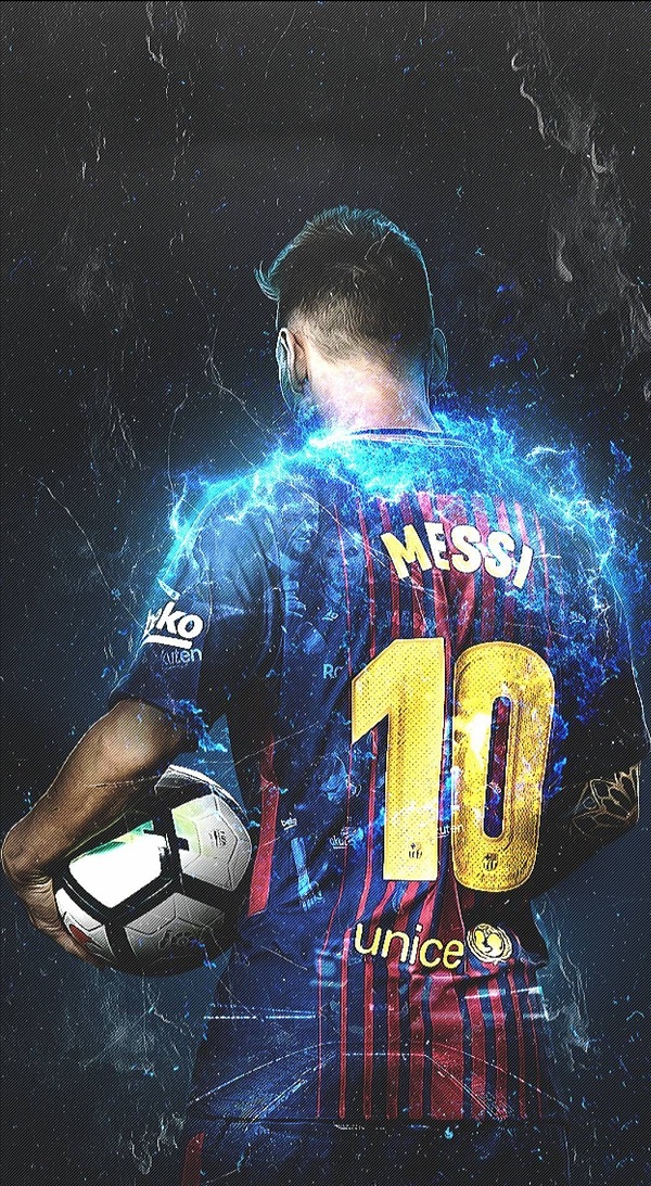 Ảnh Messi ôm bóng đẹp mắt, độc