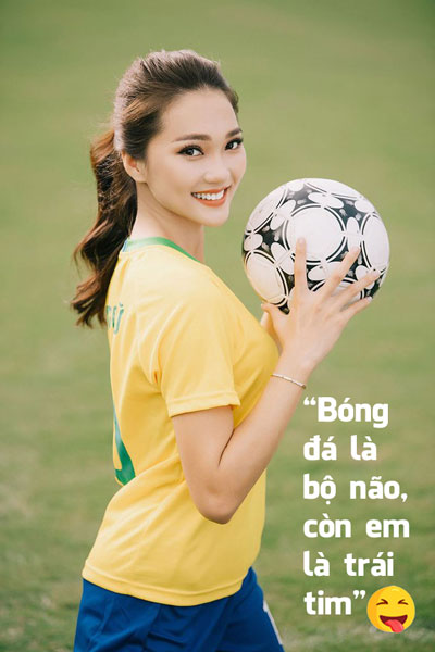 Cap bóng đá thả thính